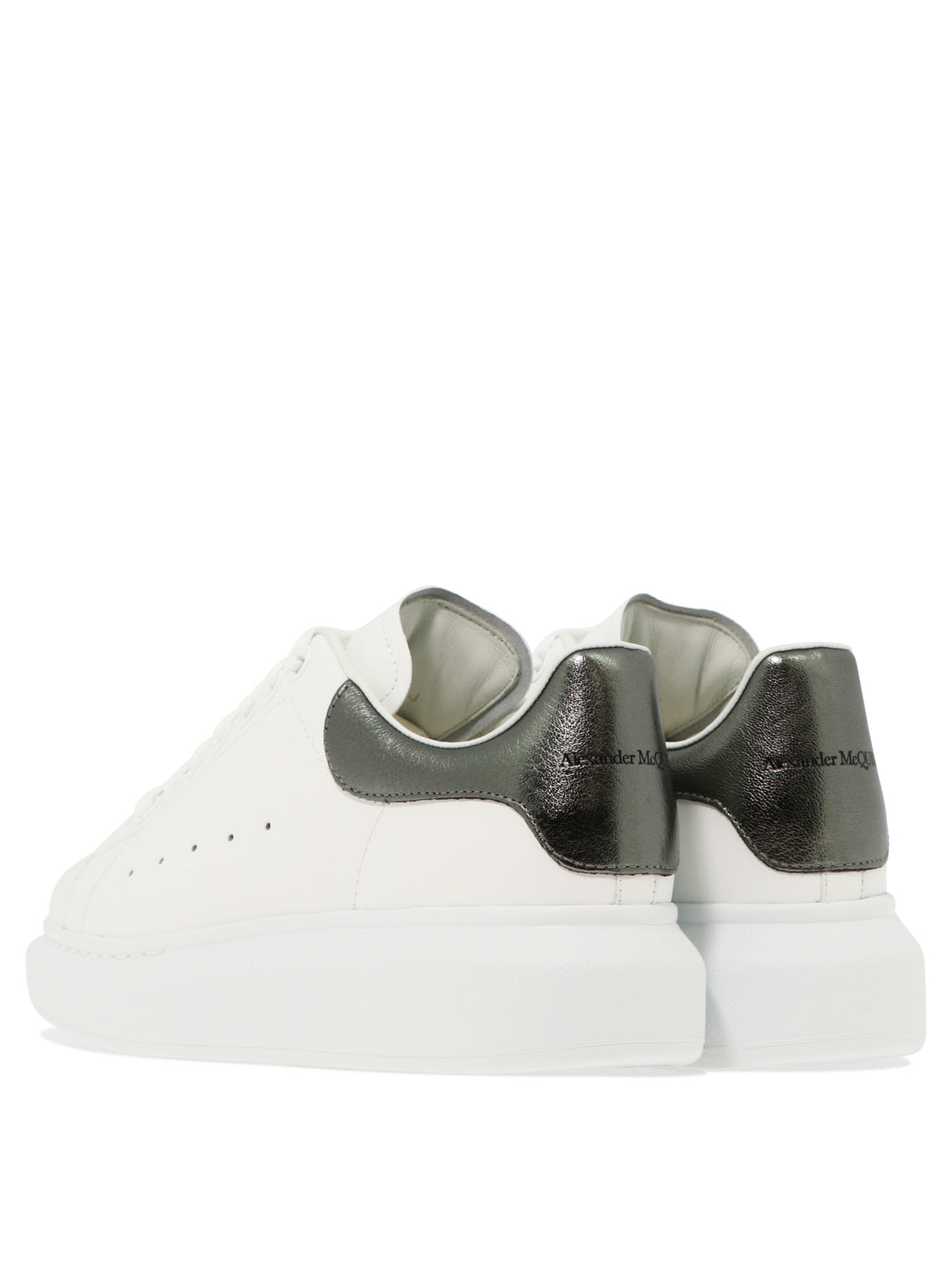 ALEXANDER MCQUEEN Oversized Leather Sneakers for Women