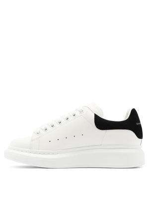 Women's White Oversized Lace-Up Sneakers