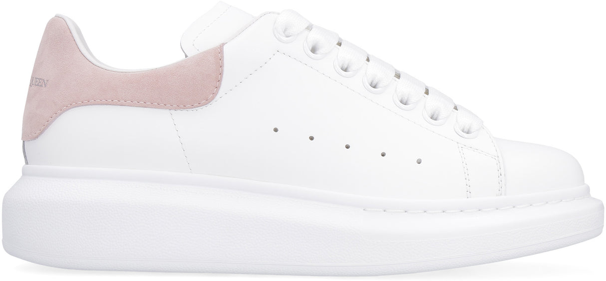 ALEXANDER MCQUEEN Women's Oversized Leather Sneaker with Removable Insole