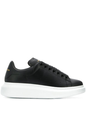 ALEXANDER MCQUEEN Fashion Forward Black Lace-up Sneakers for Women - FW23 Collection