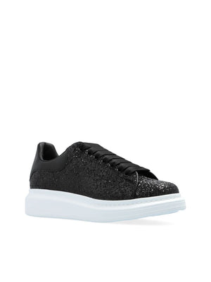 ALEXANDER MCQUEEN Oversized Women's Sneakers with Glitter Detail