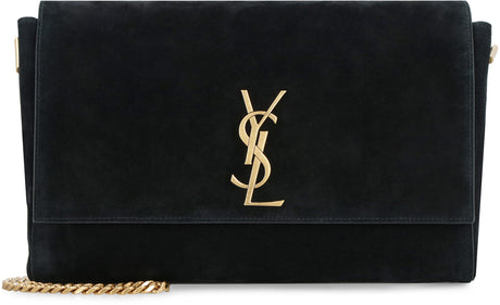 SAINT LAURENT Reversible Medium Handbag with Chain Strap - 28.5x20x6 CM