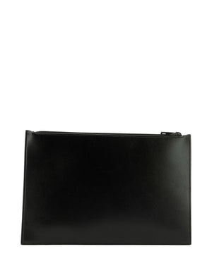 ALEXANDER MCQUEEN Contrast Logo Print Clutch Bag