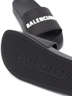 BALENCIAGA Logo Slide Sandal for Men