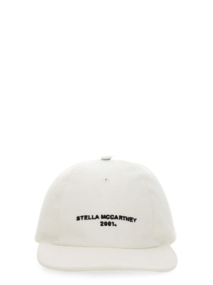 STELLA MCCARTNEY Classic Embroidered Baseball Hat with Hard Visor