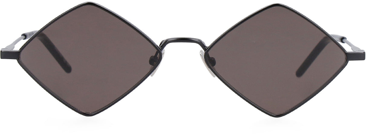 SAINT LAURENT Diamond Shaped Gold-Tone Metal Sunglasses