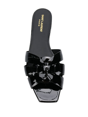 SAINT LAURENT 2024 Women's Black Sandals for a Chic Summer Look