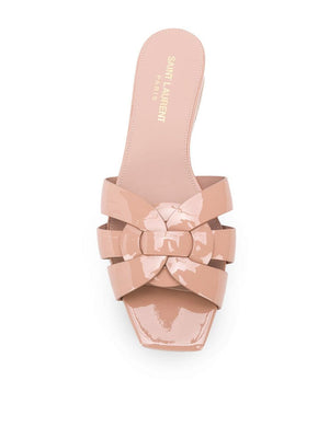 SAINT LAURENT 24SS Women's Nude Sandals for the Fashionable Lady