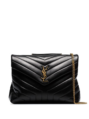 SAINT LAURENT Stylish Black Lou Lou Shoulder Handbag for Women - Carry All Your Essentials in Style