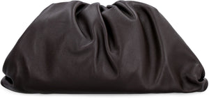 The Pouch Handbag: 100% Leather Clutch in Brown for Women