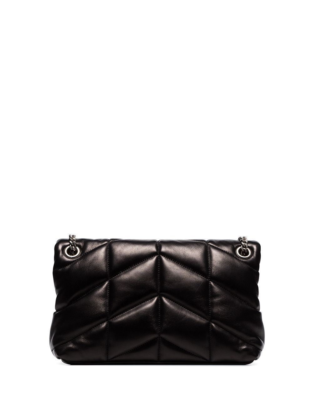 SAINT LAURENT Mini Luxe Puffer Handbag