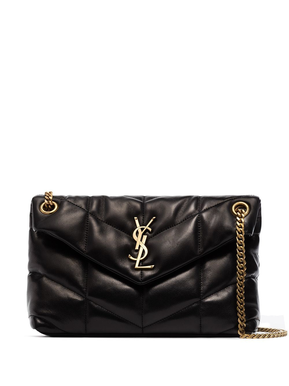 SAINT LAURENT Loulou Mini Shoulder Handbag