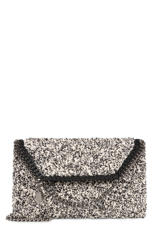 STELLA MCCARTNEY Stylish and Sustainable Knit Crossbody Bag for Women in White