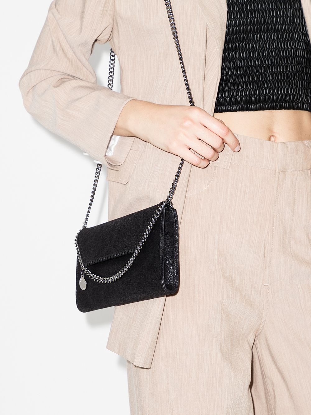 STELLA MCCARTNEY Mini Falabella Eco-Friendly Crossbody Handbag