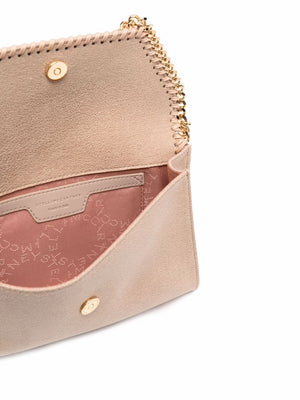 STELLA MCCARTNEY Chic Beige Mini Crossbody with Eco-Conscious Design