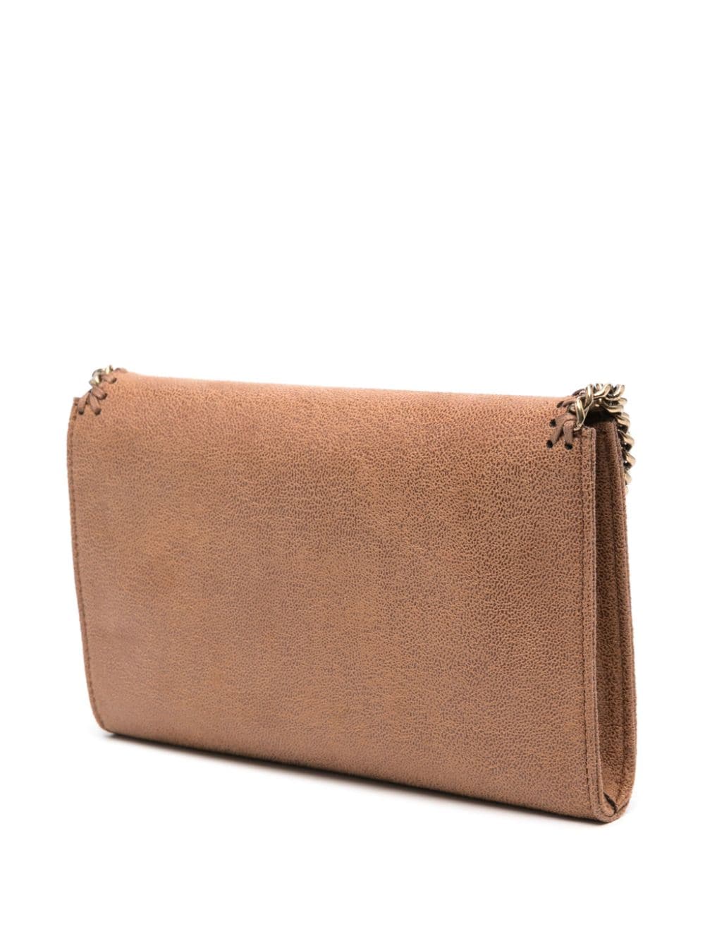 STELLA MCCARTNEY Eco-Chic Mini Crossbody Handbag in Pecan Brown