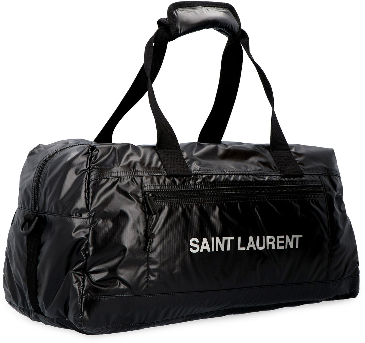 SAINT LAURENT Logo-Print Duffel Handbag for Men