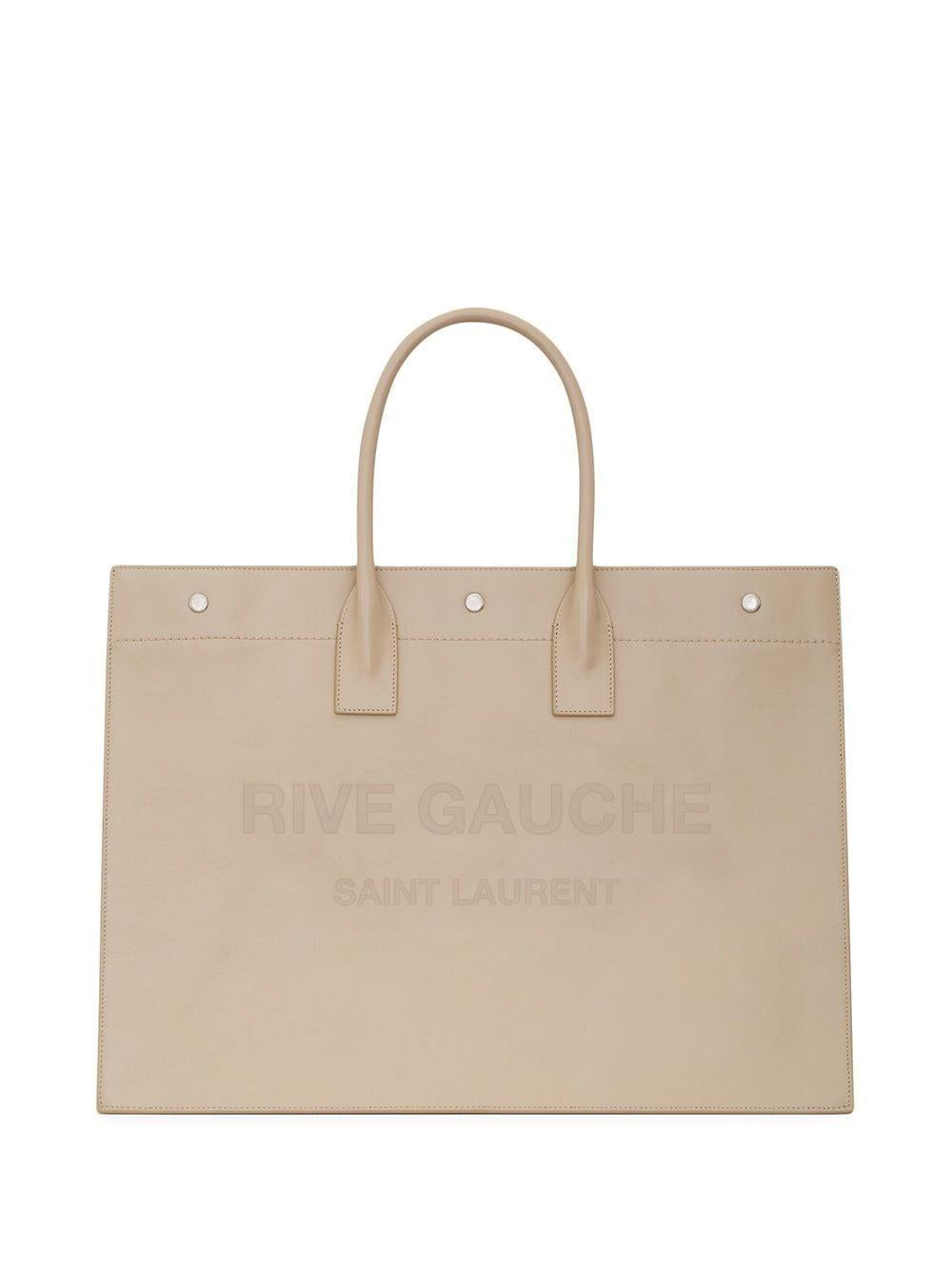 Túi Tote In Rive Gauche Trắng Dành Cho Nam - FW23