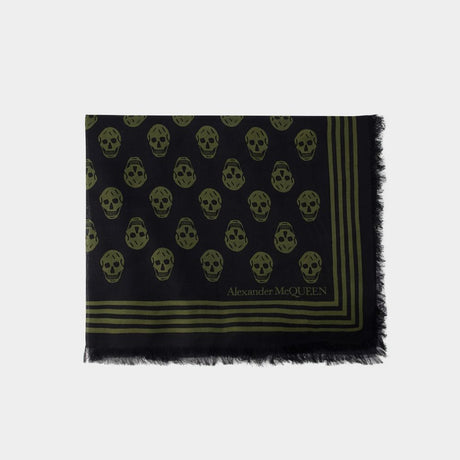 ALEXANDER MCQUEEN Biker Scarf for Men - Fall/Winter 2024