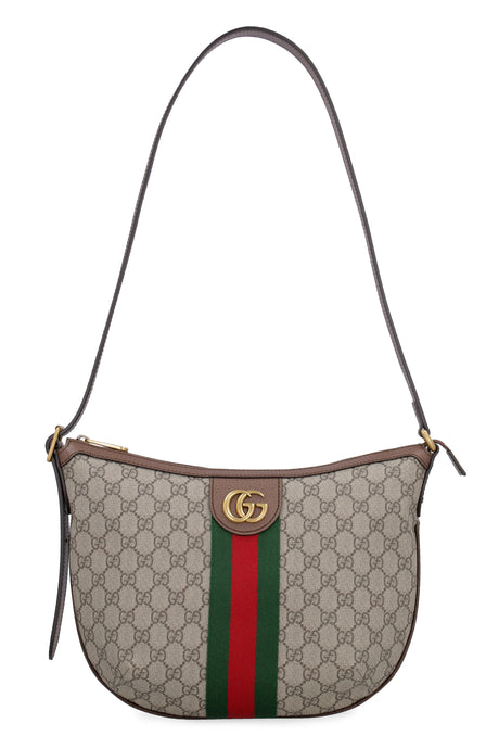 GUCCI Beige GG Supreme Shoulder Handbag - Women's Fashion Carryover Bag 2024