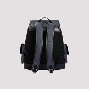 GUCCI Supreme Leather Unisex Backpack - Dimensions: W 24cm H 40cm D 16cm