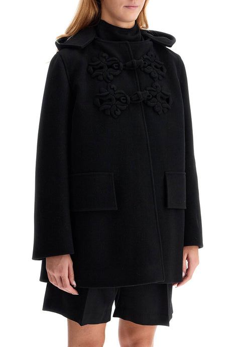 VALENTINO GARAVANI Boxy Mini Jacket with Embroidery