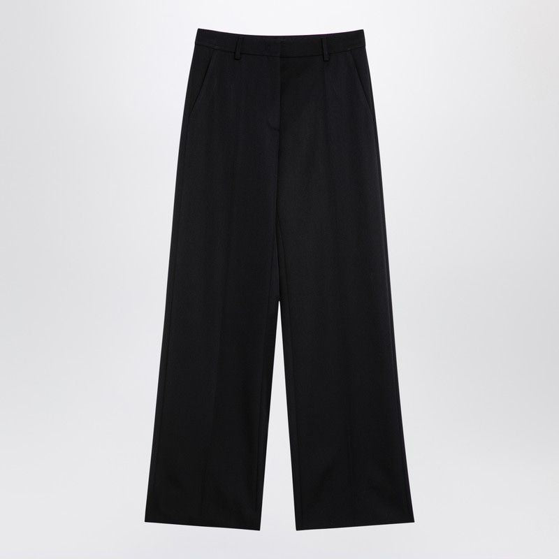 VALENTINO Wide Leg Wool Trousers for Women