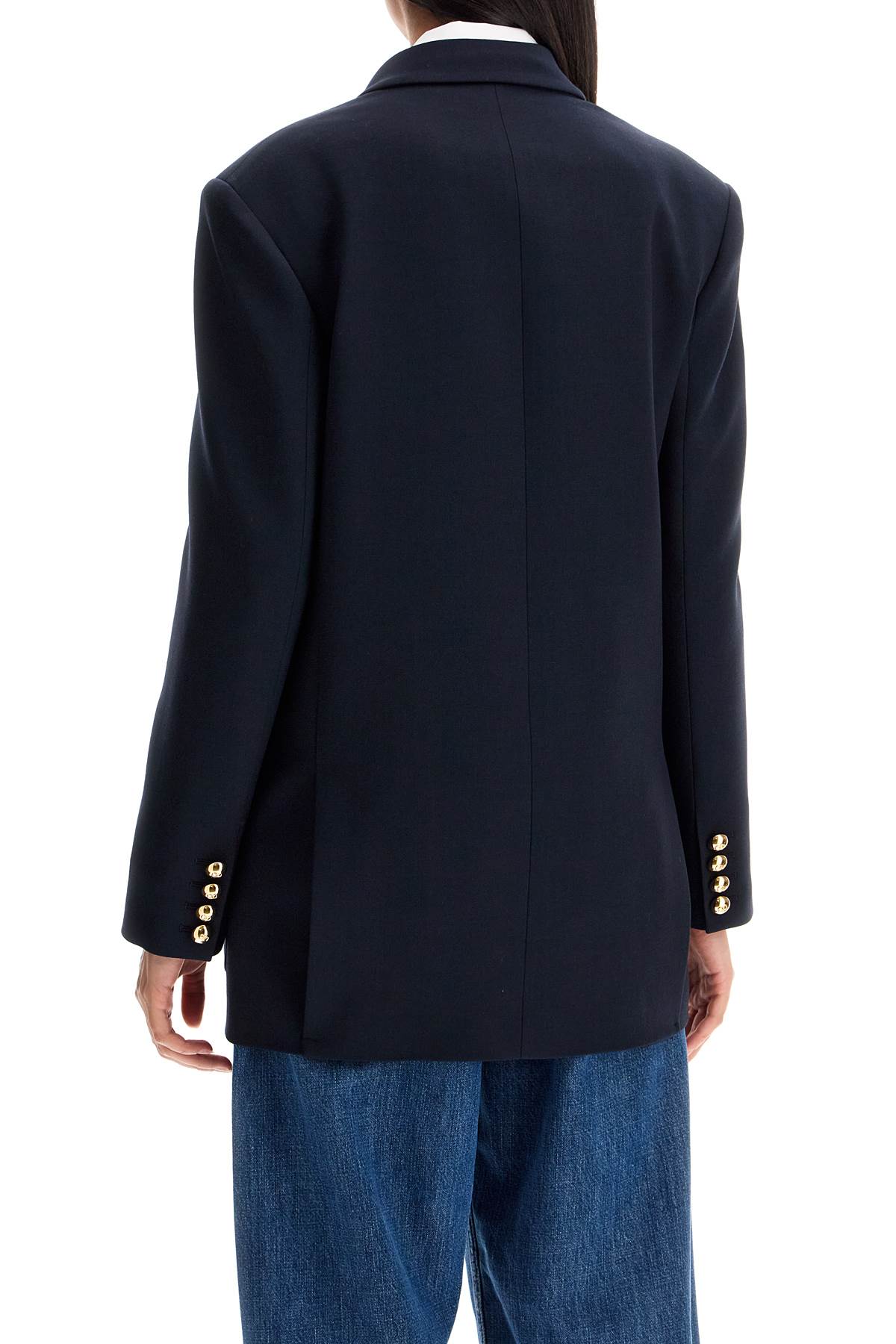 VALENTINO GARAVANI Elegant Double-Breasted Virgin Wool Jacket