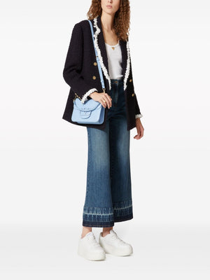 VALENTINO Indigo Flare Leg Denim Jeans