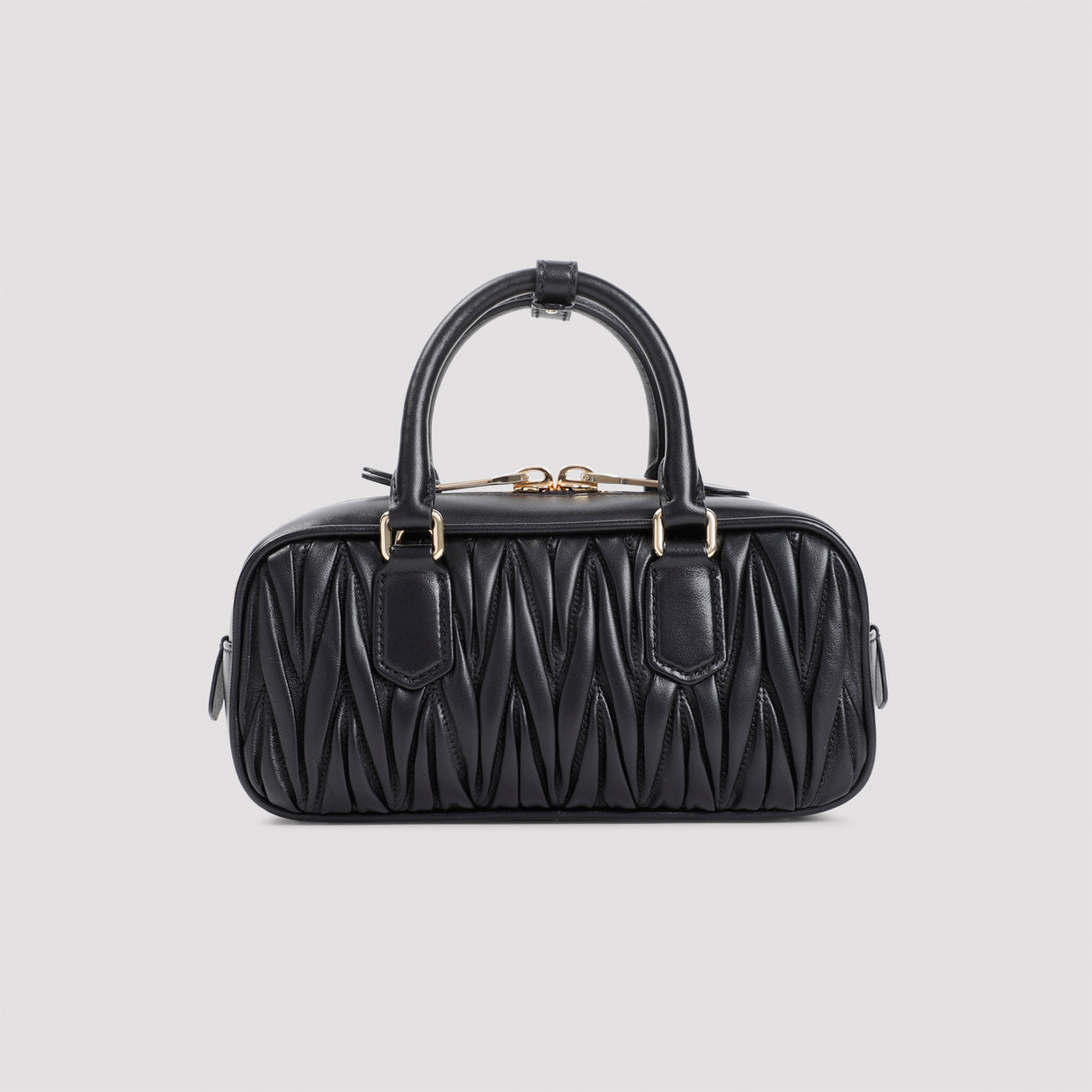 MIU MIU Matelassé Leather Handbag - Mini Size