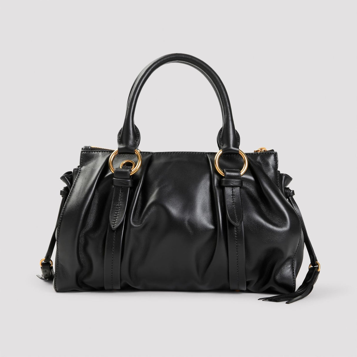 MIU MIU Chic Leather Handbag - 30CM x 21CM x 12CM