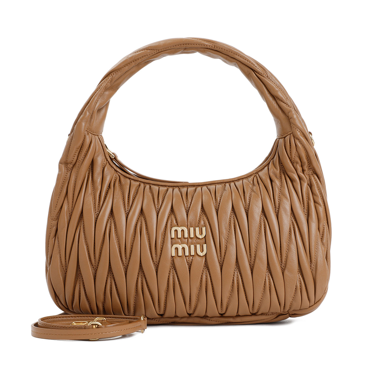 MIU MIU Matelassé Wander Mini Shoulder Handbag 26CM