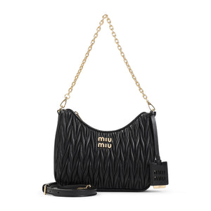 MIU MIU Mini Matelassé Lamb Leather Handbag