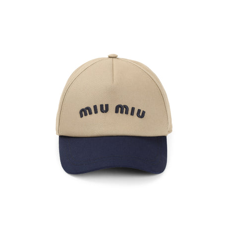 MIU MIU Chic Cotton Hat for Women - Perfect for SS25