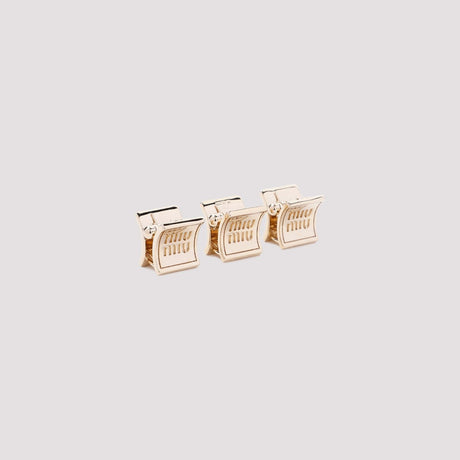 MIU MIU BRASS HAIR CLIP