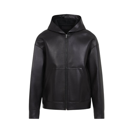 VALENTINO Men's Leather Bomber Jacket