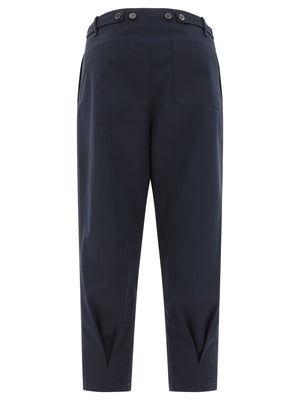 VALENTINO Classic Blue Cotton Chino Pants