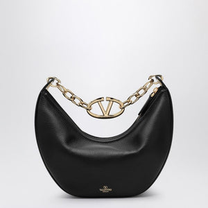 VALENTINO GARAVANI Mini Black Hobo Handbag