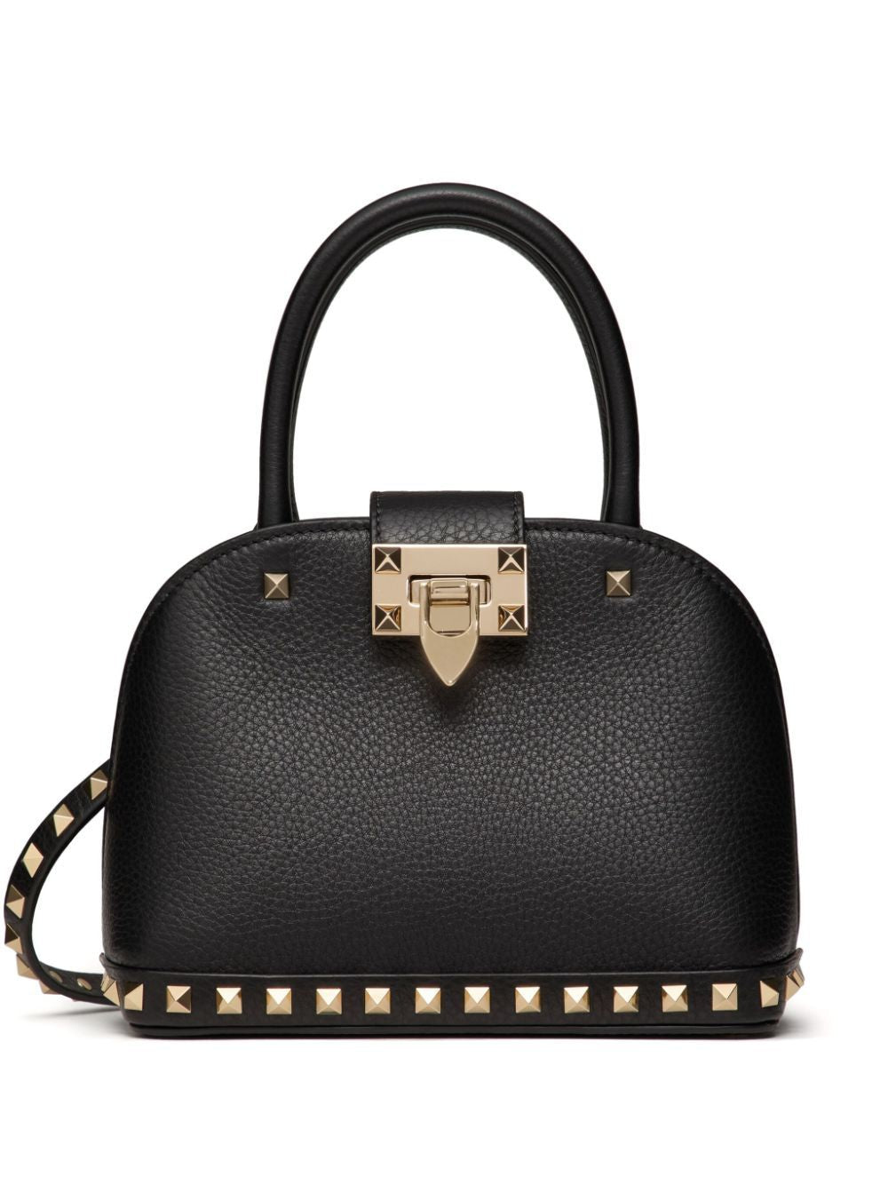 VALENTINO ROCKSTUD SMALL DOUBLE HANDLE Handbag