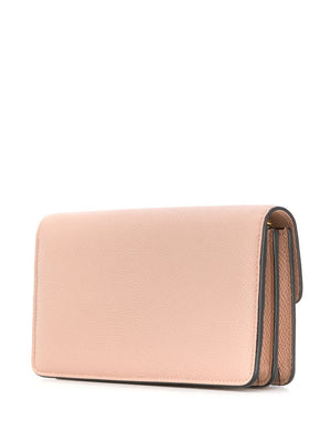 VALENTINO Signature Logo Mini Wallet with Strap