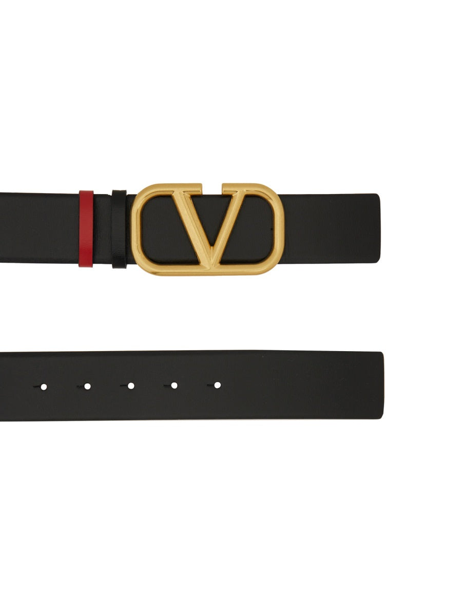 VALENTINO GARAVANI Reversible Signature Logo Belt for Women - Perfect Accessory for Every Occasion