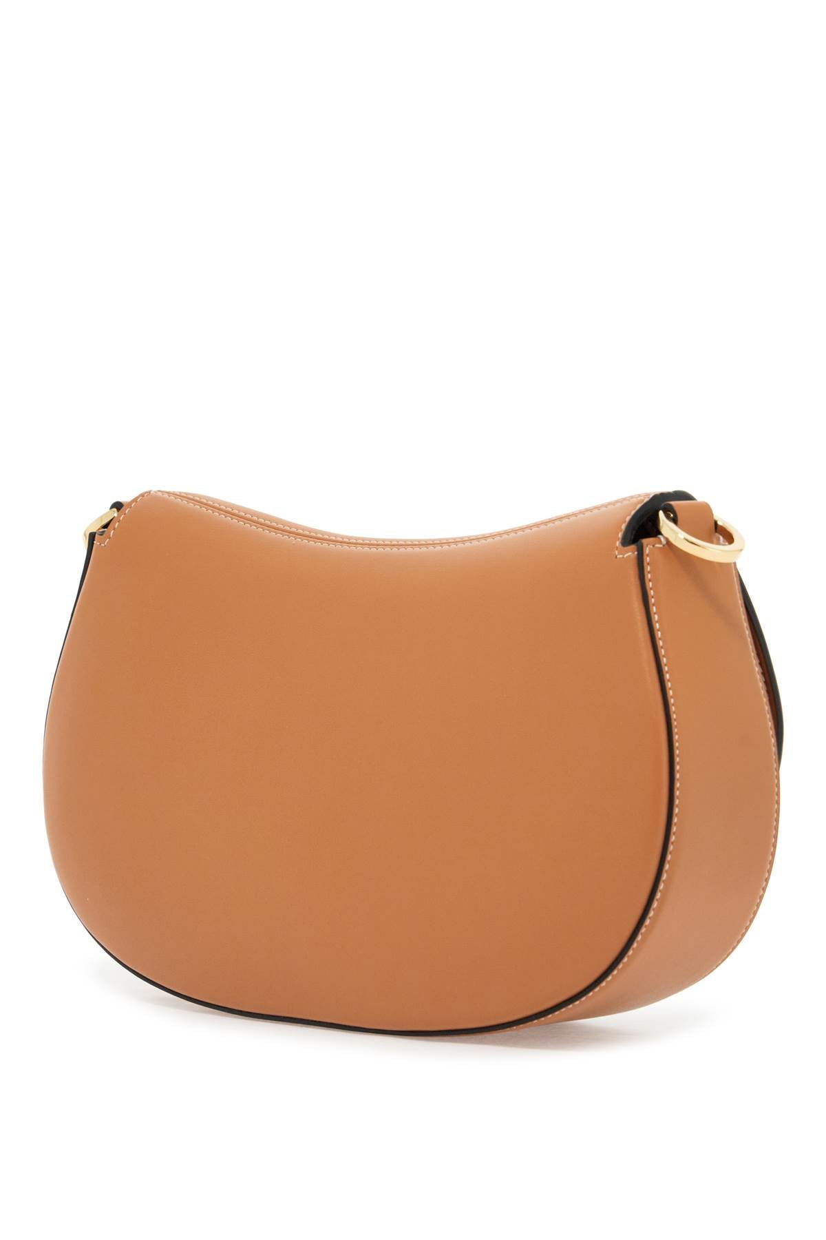 VALENTINO GARAVANI Small Ohval Leather Shoulder Bag