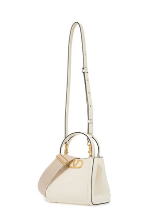 VALENTINO GARAVANI AllTime Classic Hammered Leather Tote with VLogo