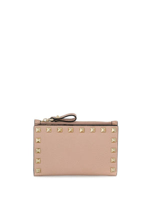 VALENTINO Rockstud Mini Leather Wallet