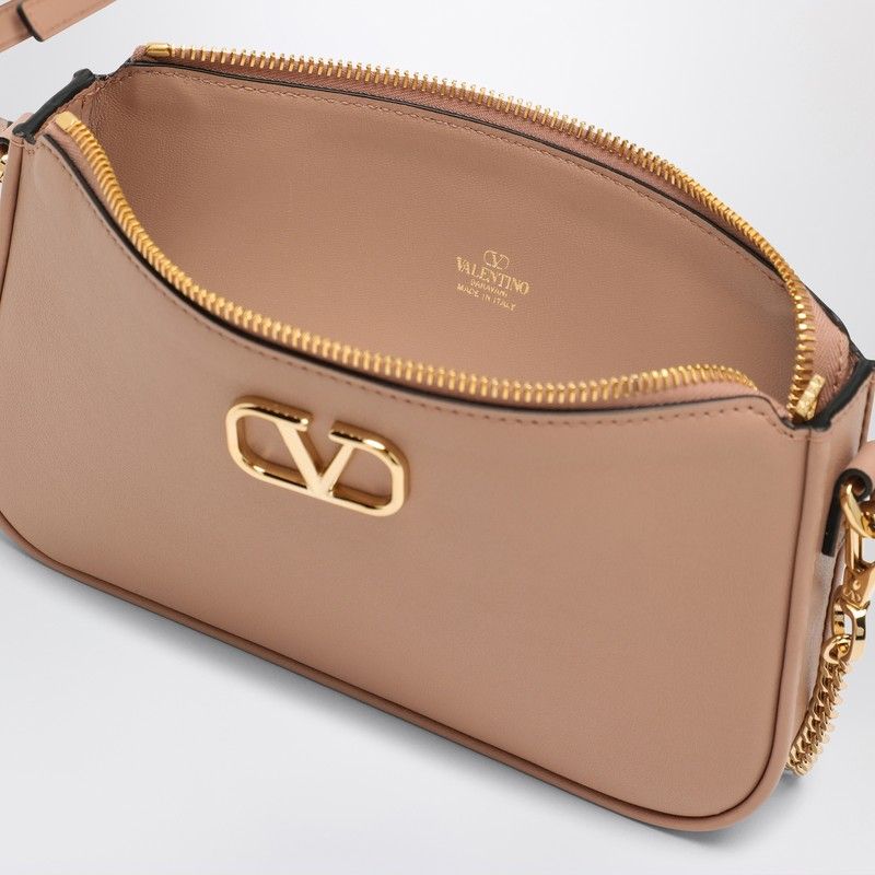 VALENTINO GARAVANI Mini Leather Signature Crossbody Handbag