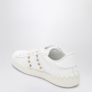 VALENTINO GARAVANI Chic Rockstud White Sneakers