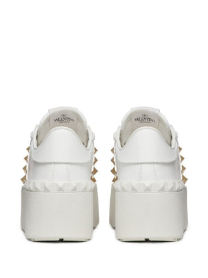 VALENTINO GARAVANI Elegant Studded Retro Platform Sneakers