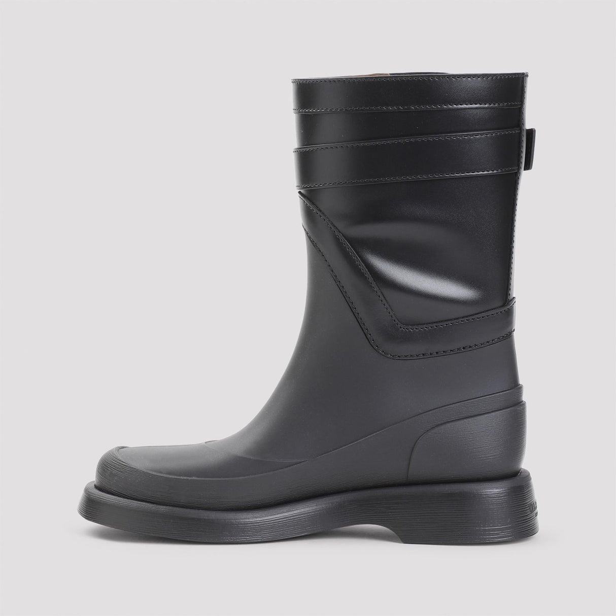 VALENTINO GARAVANI Chic Bold Logo Rain Boots