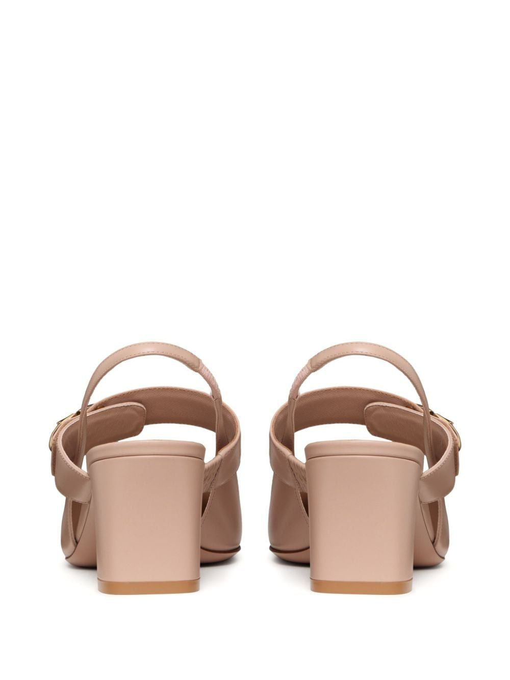 VALENTINO Chic Beige Rose Slingback Pumps 60mm