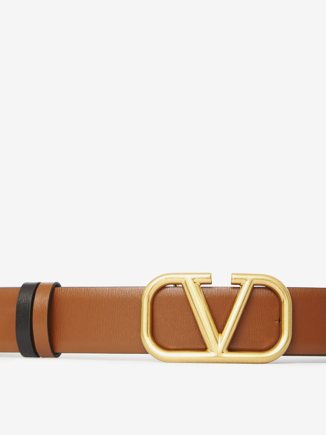 VALENTINO GARAVANI Chic Reversible Logo Buckle Belt 3cm